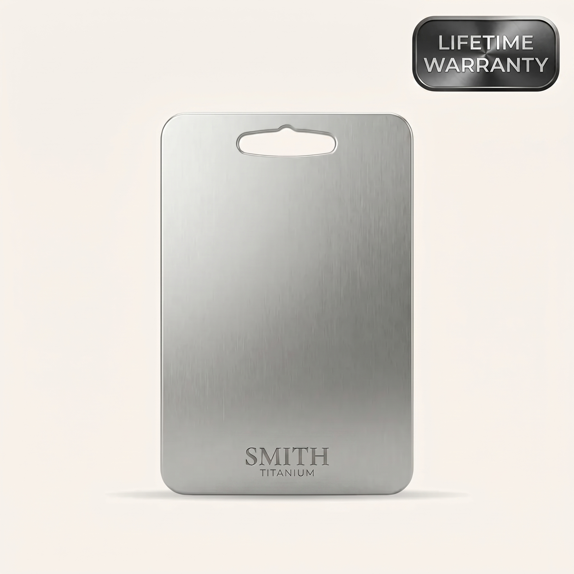 Cutting board with a non-porous surface, odor-resistant design, and dishwasher-safe construction for everyday food preparation.