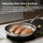 Professional wok pan with a flat bottom design, suitable for stir-frying, searing, and high-heat cooking on all cooktops including induction.